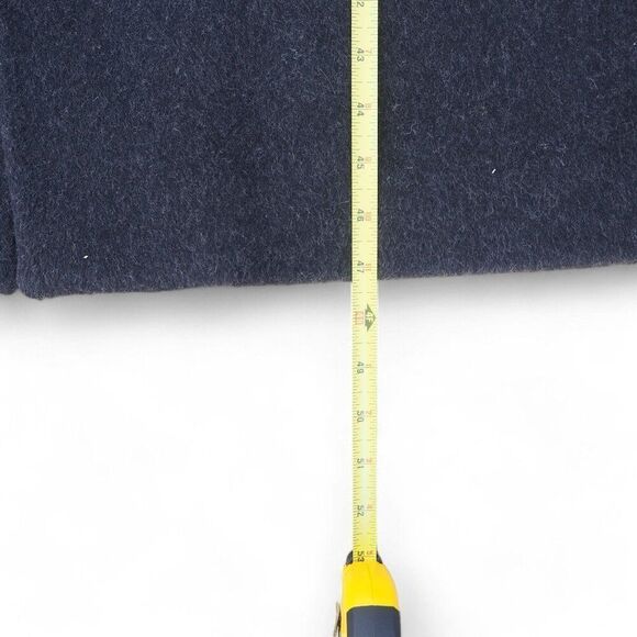 Nino Cerruti Cashmere Wool Blend Vintage 3 Button Overcoat Dark Grey Men's 42L - Picture 9 of 13